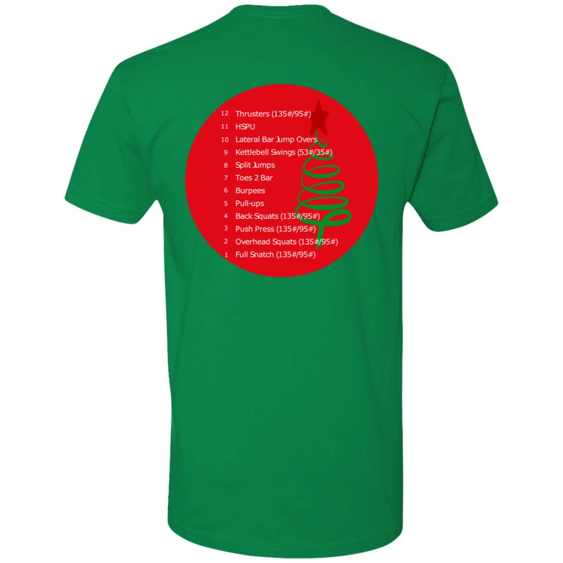 Mens 12 Days of Xmas Premium Short Sleeve Tee (Closeout)