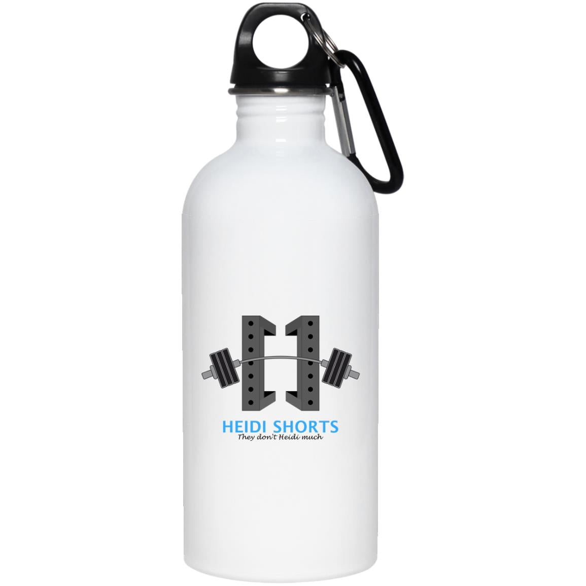 Heidi Shorts 20 oz. Stainless Steel Water Bottle — Hydrate in Style, Rep Your Team