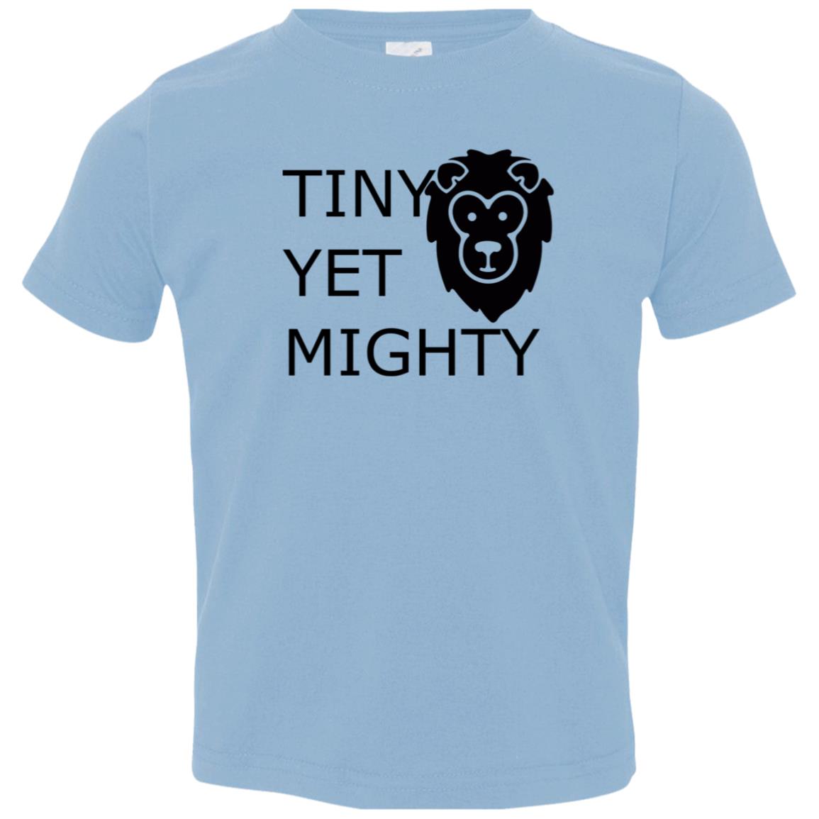 Toddler Jersey T-Shirt-Tiny Yet Mighty