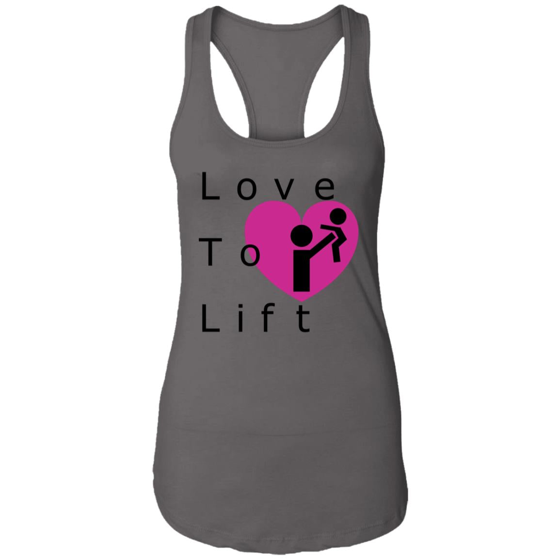 Love to Lift Ladies Ideal Racerback Tank