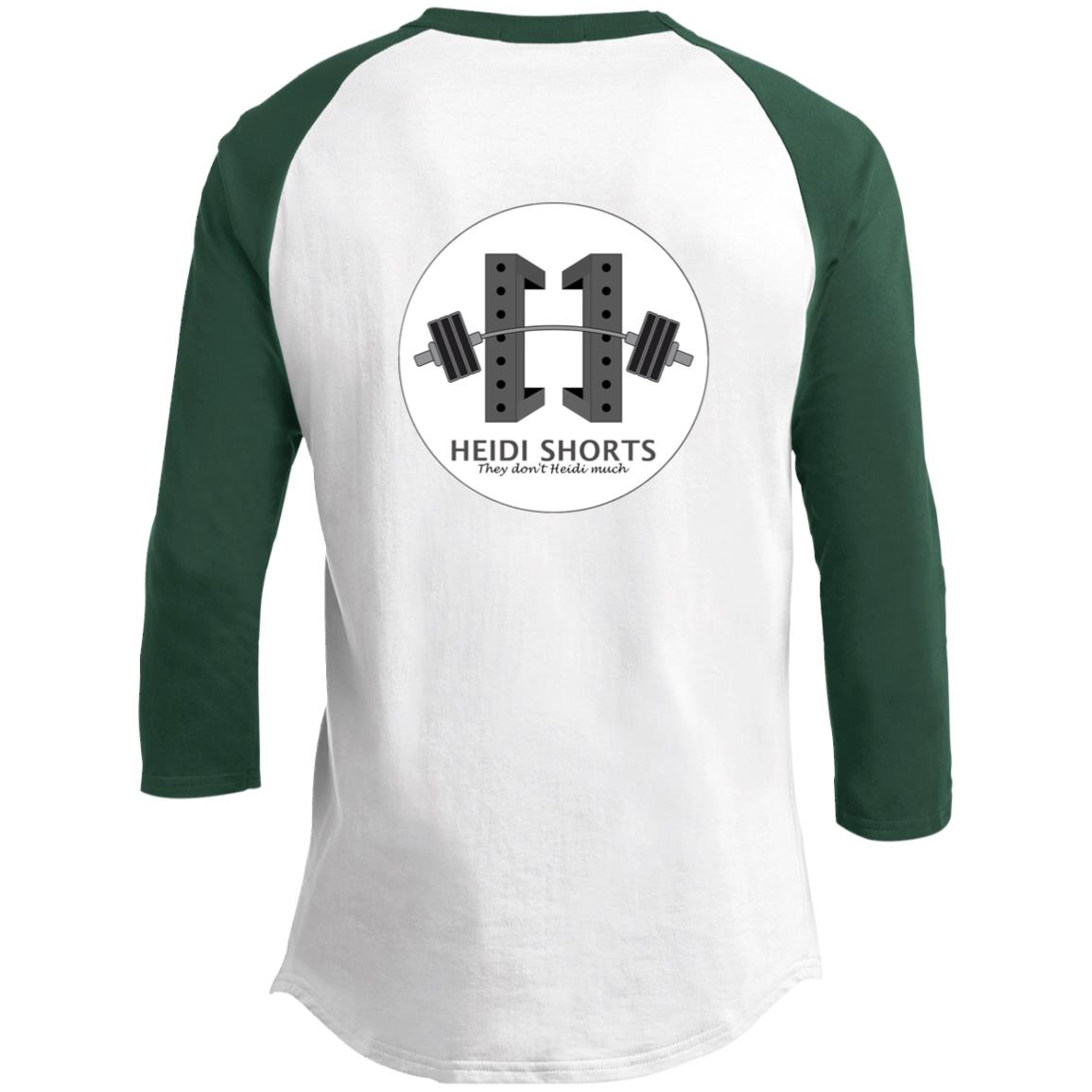 Youth 3/4 Raglan Sleeve Shirt-Tiny Yet Mighty