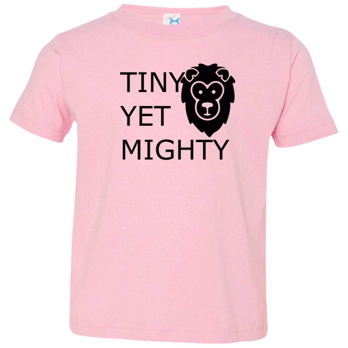 Toddler Jersey T-Shirt-Tiny Yet Mighty