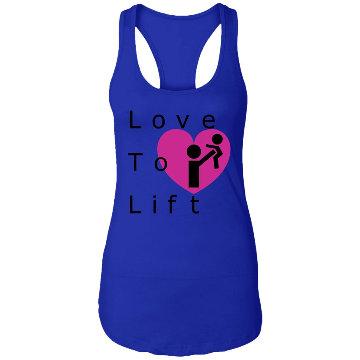 Love to Lift Ladies Ideal Racerback Tank
