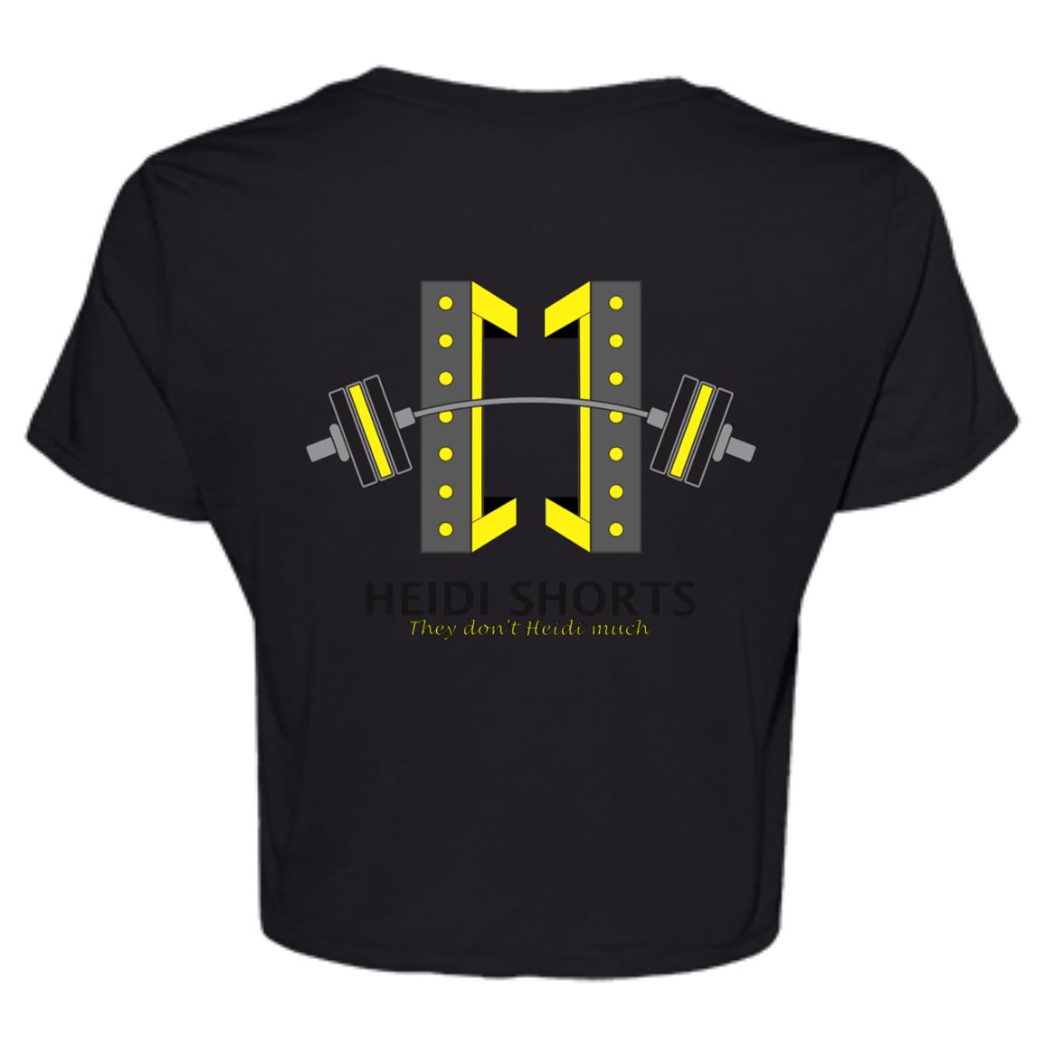 Bee Bold Ladies' Flowy Cropped Tee