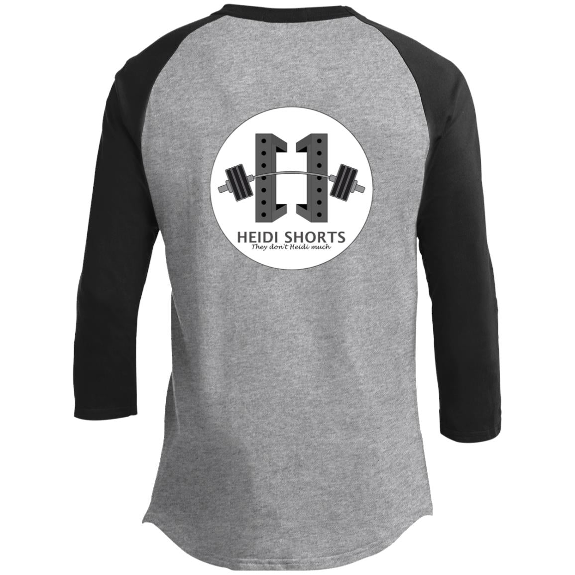 Youth 3/4 Raglan Sleeve Shirt-Tiny Yet Mighty