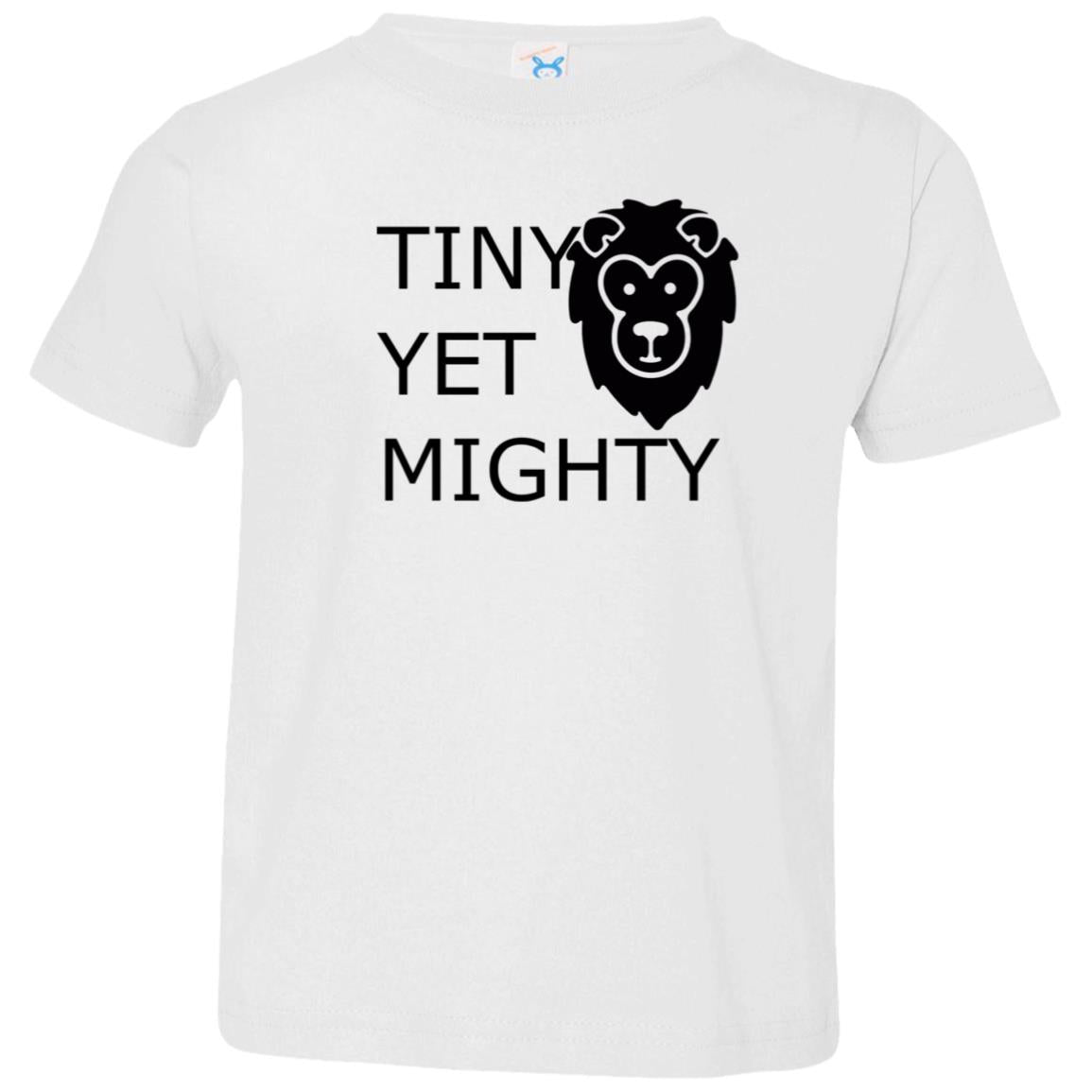 Toddler Jersey T-Shirt-Tiny Yet Mighty