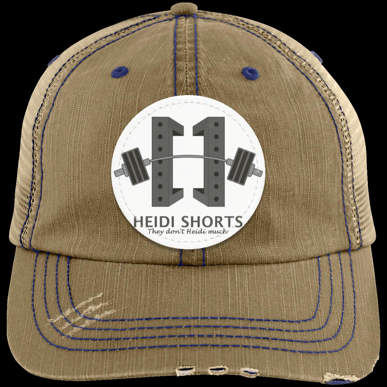 Distressed Unstructured Trucker Cap - Patch