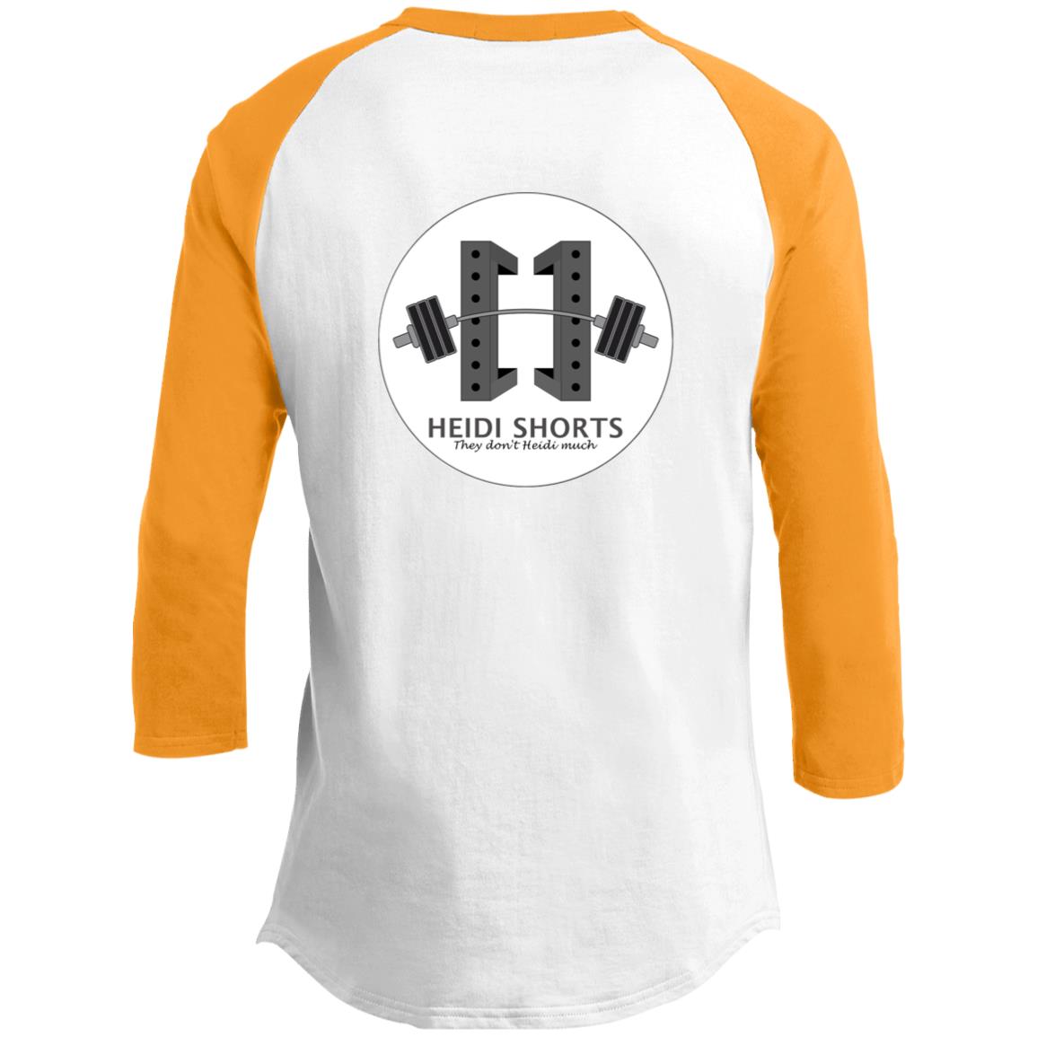Youth 3/4 Raglan Sleeve Shirt-Tiny Yet Mighty