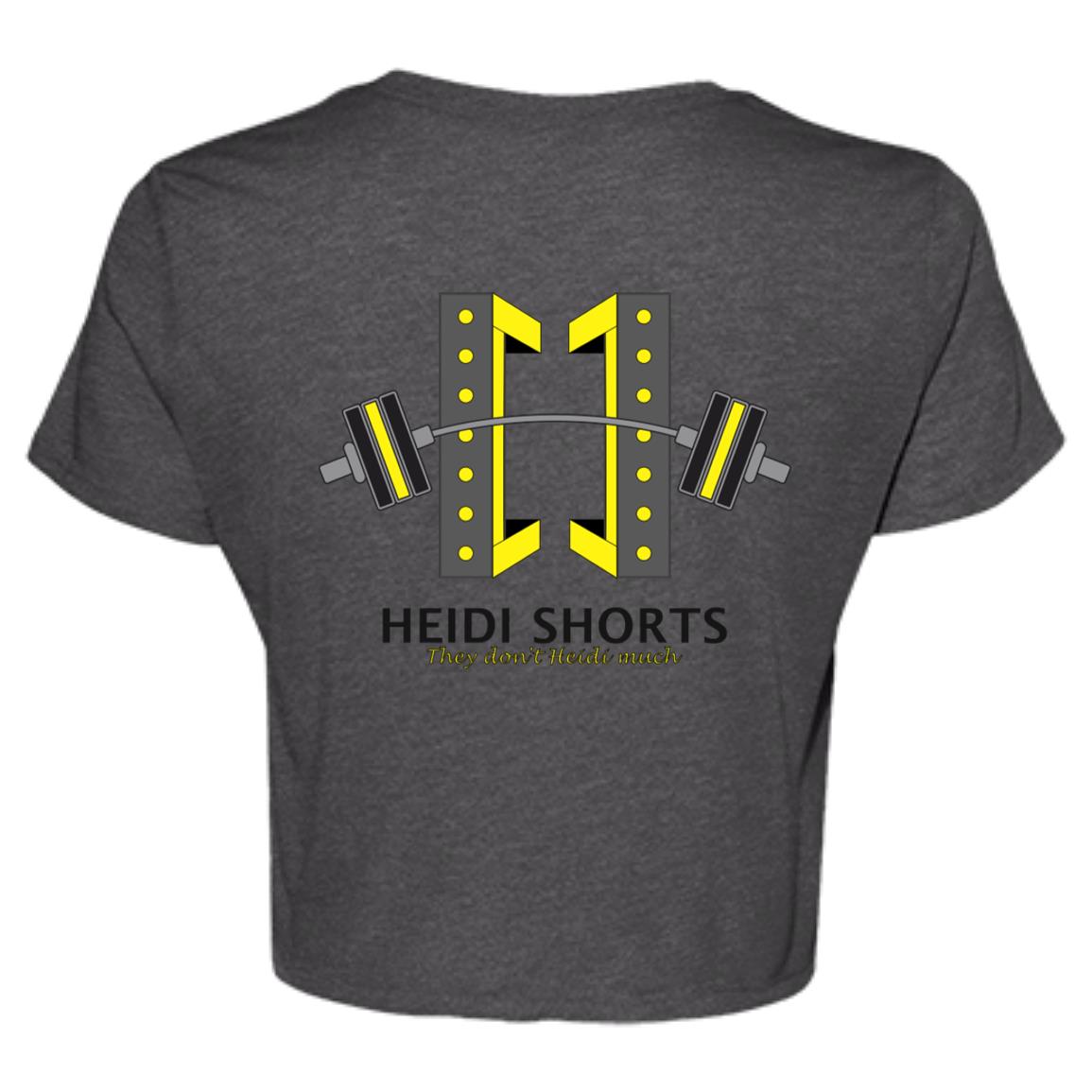 Bee Bold Ladies' Flowy Cropped Tee