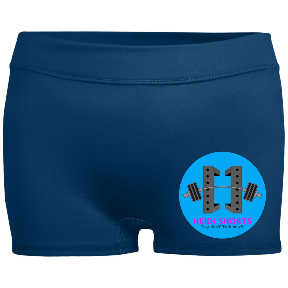 Hs Ladies' Fitted Moisture-Wicking 2.5 inch Inseam Shorts