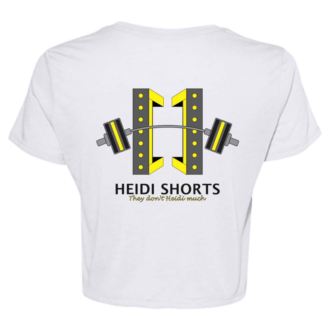 Bee Bold Ladies' Flowy Cropped Tee