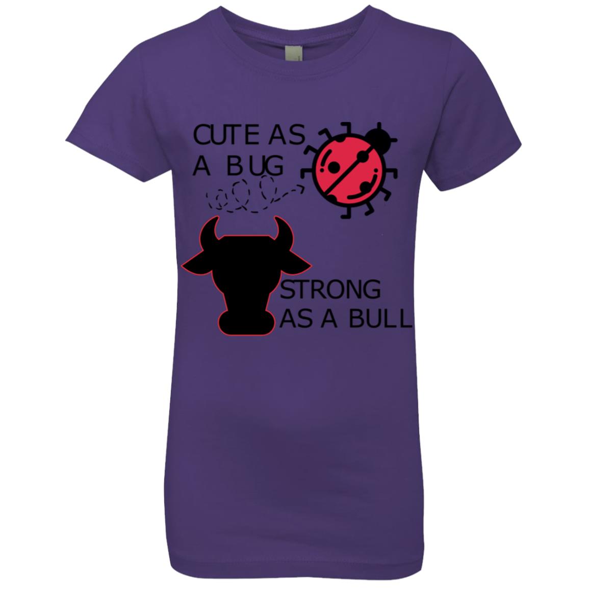 Girls' Princess T-Shirt-Cute as a Bug