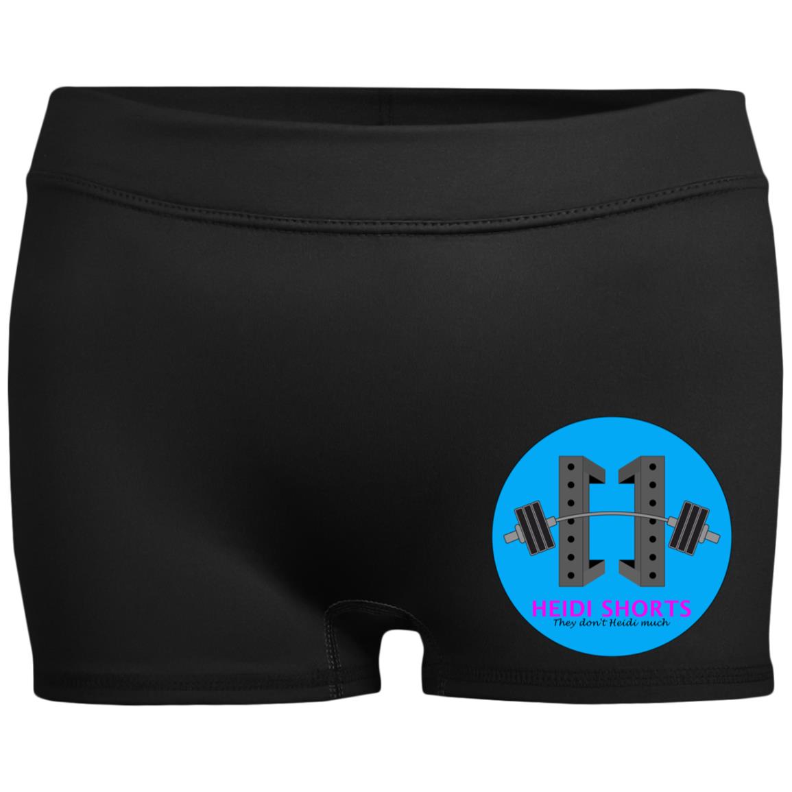 Hs Ladies' Fitted Moisture-Wicking 2.5 inch Inseam Shorts