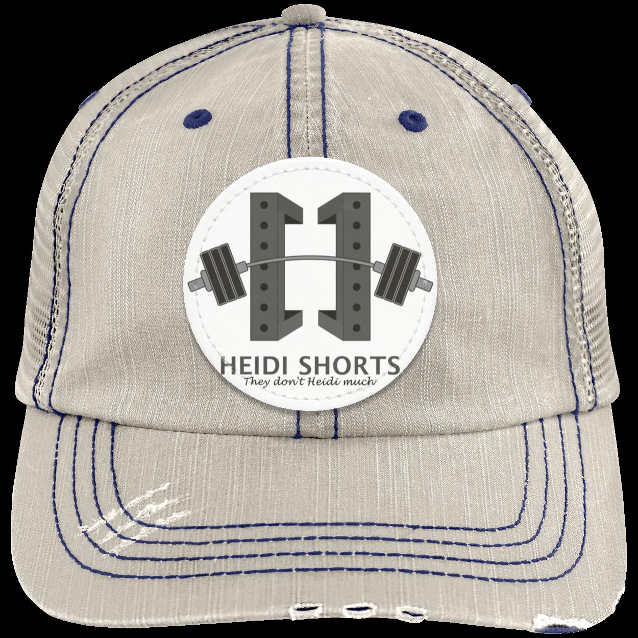 Distressed Unstructured Trucker Cap - Patch