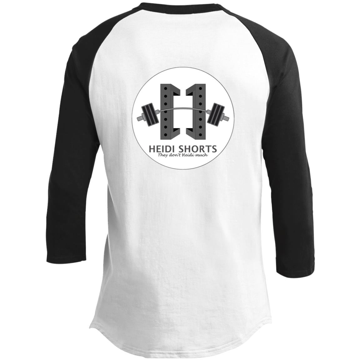Youth 3/4 Raglan Sleeve Shirt-Tiny Yet Mighty