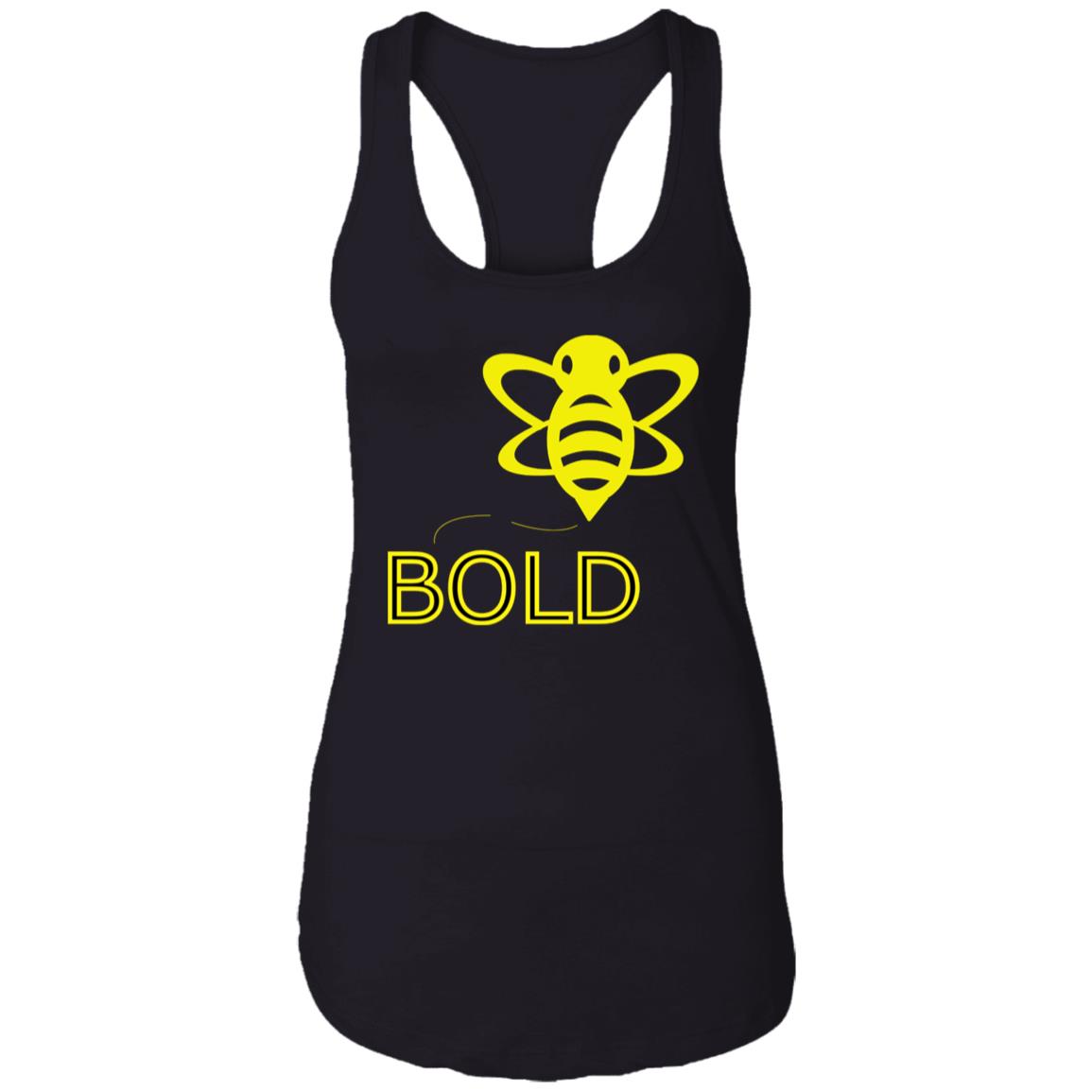 Bee Bold Ladies Ideal Racerback Tank