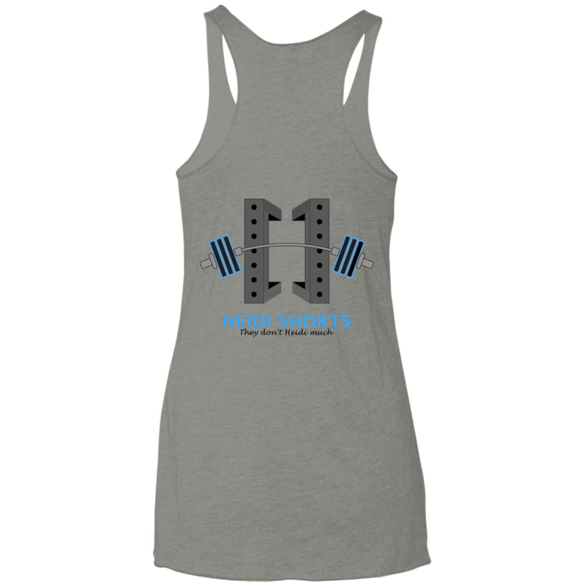 Buck Furpees Ladies' Triblend Racerback Tank