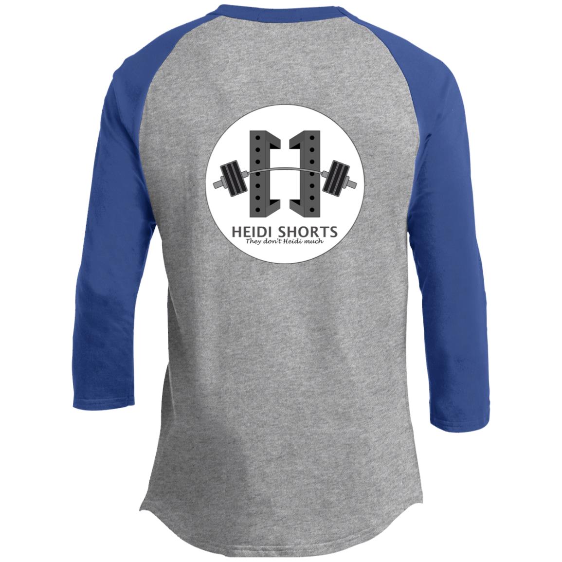 Youth 3/4 Raglan Sleeve Shirt-Tiny Yet Mighty