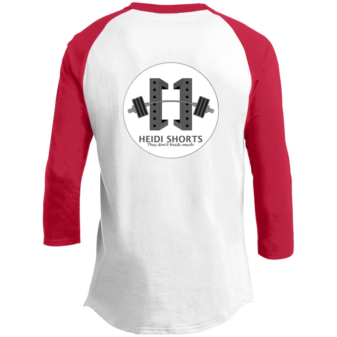 Youth 3/4 Raglan Sleeve Shirt-Tiny Yet Mighty