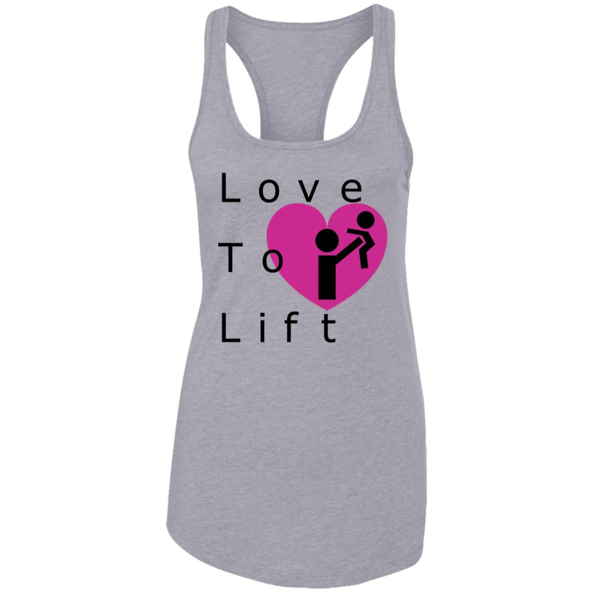 Love to Lift Ladies Ideal Racerback Tank