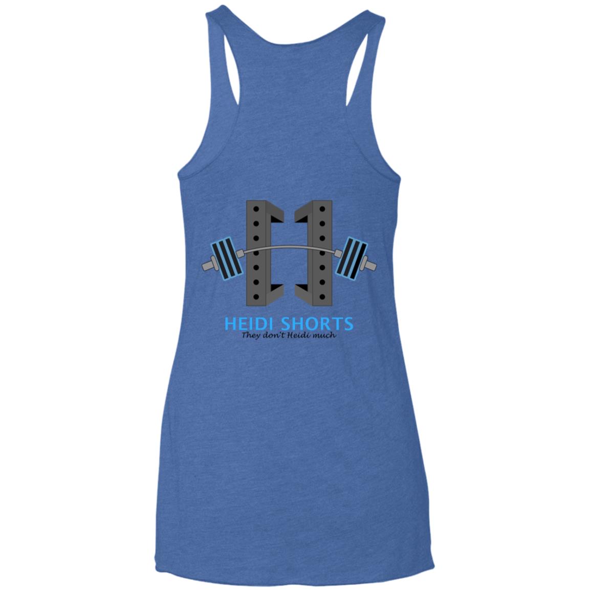 Buck Furpees Ladies' Triblend Racerback Tank