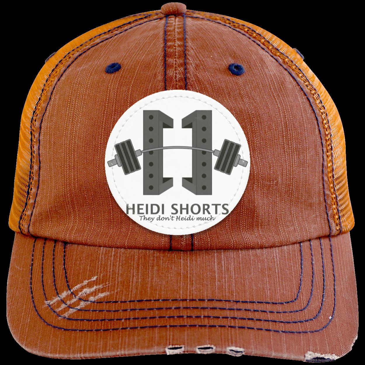 Distressed Unstructured Trucker Cap - Patch