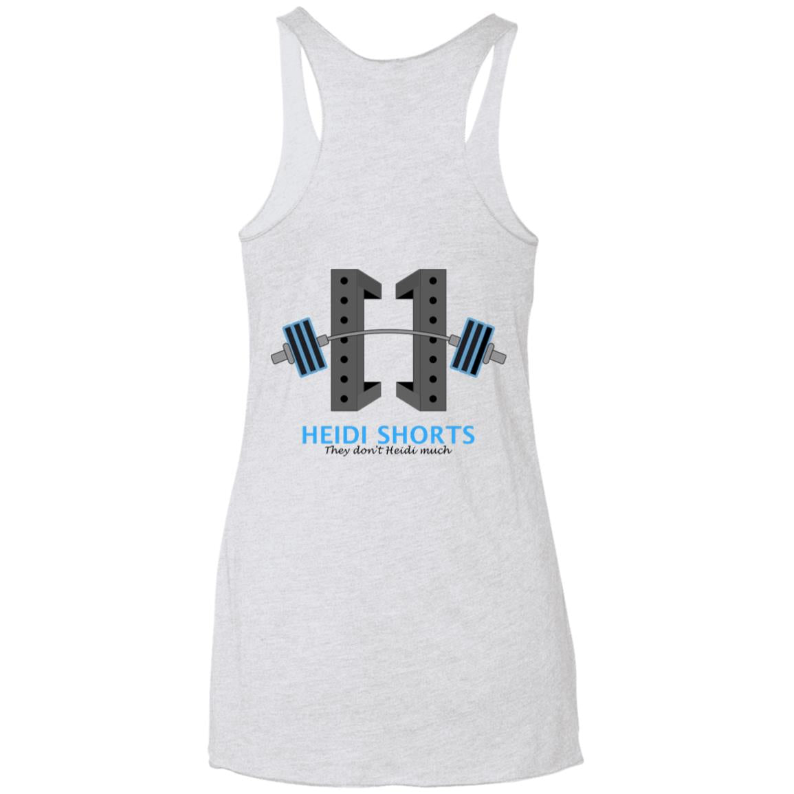 Buck Furpees Ladies' Triblend Racerback Tank