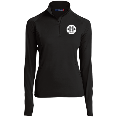 HS-Ladies' 1/2 Zip Performance Pullover